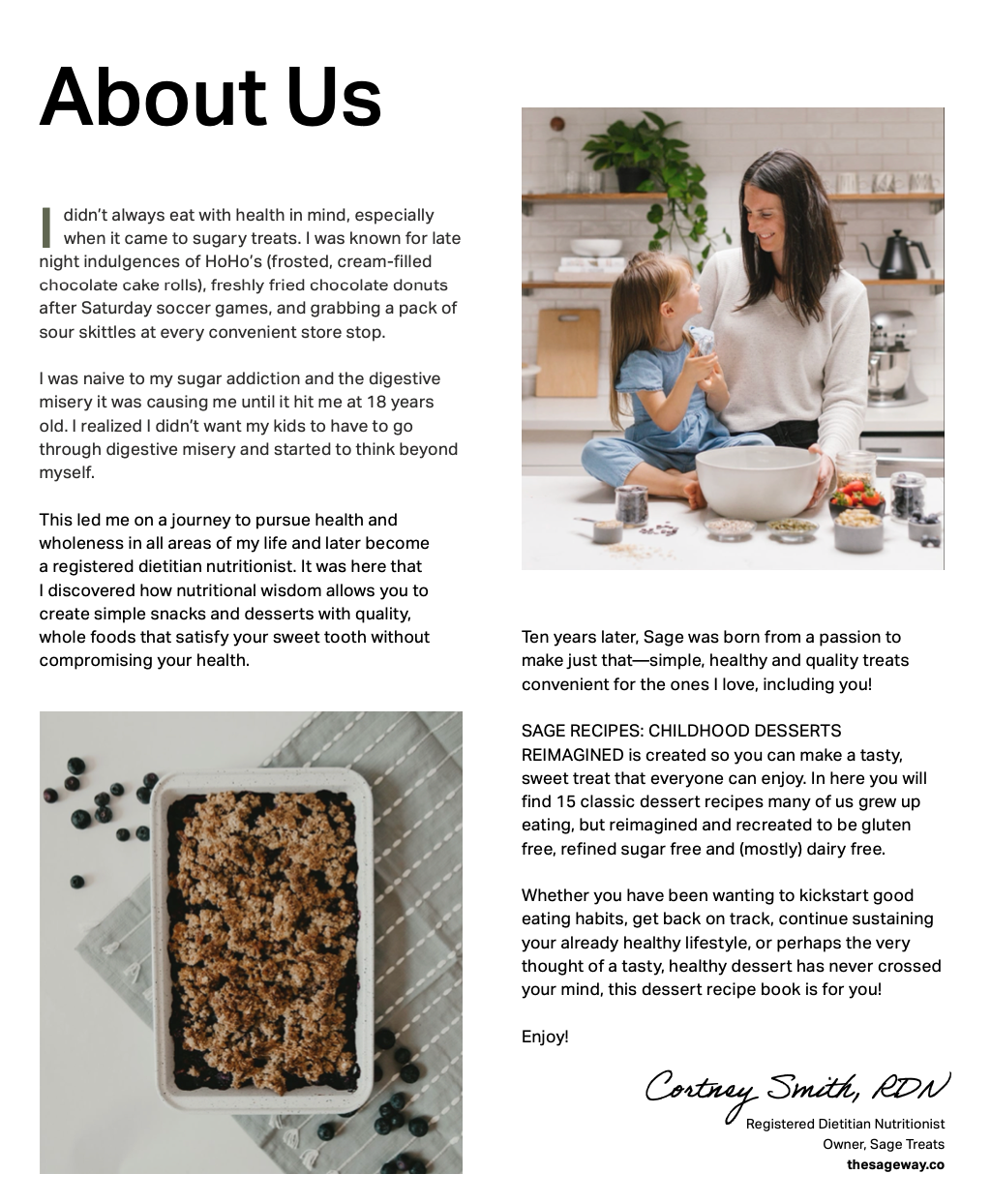 Childhood Desserts Reimagined Recipe E-Book