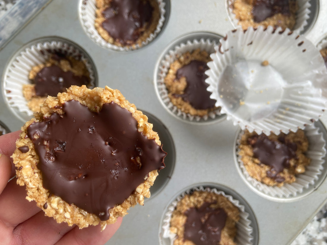 Peanut butter Oat Chocolate Cups